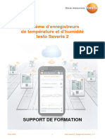 Testo Saveris 2 - Support de Formation - V1.1