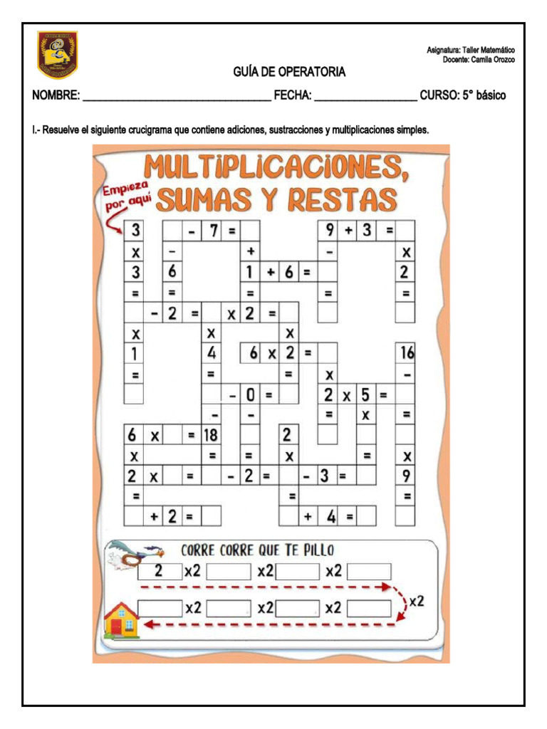 Guía de Operatoria | PDF