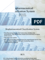 Biopharmaceutical Classification System