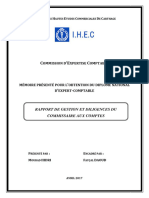 I D H E C D C: Rapport de Gestion Et Diligences Du Commissaire Aux Comptes