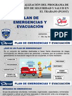 Plan de Emergencias y Evacuación