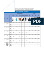 Matriz Ropa de Trabajo Opal Ltda