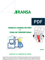 Manejo Cadena de Frio y Toma de Temperatura