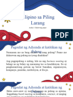 Filipino Sa Piling Larang Lesson 3