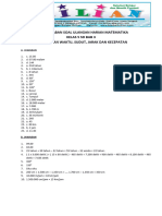 Kunci Jawaban Soal Ulangan Harian Matematika Kelas 5 SD Bab 3 Pengukuran Waktu, Sudut, Jarak Dan Kecepatan