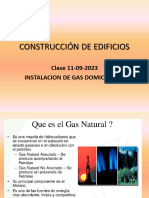 Clase 17. 11-09-23 Instalación de Gas Natural Domiciliario