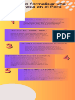 Infografia Trucos Lista Información Datos Moderno Organico Multicolor