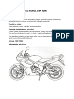 User Manual Honda-Cbr-125r