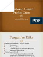 Gambaran Umum Profesi Guru (PGMI 2023)