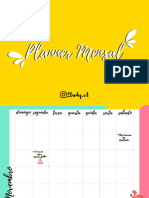 Planner - Mensual
