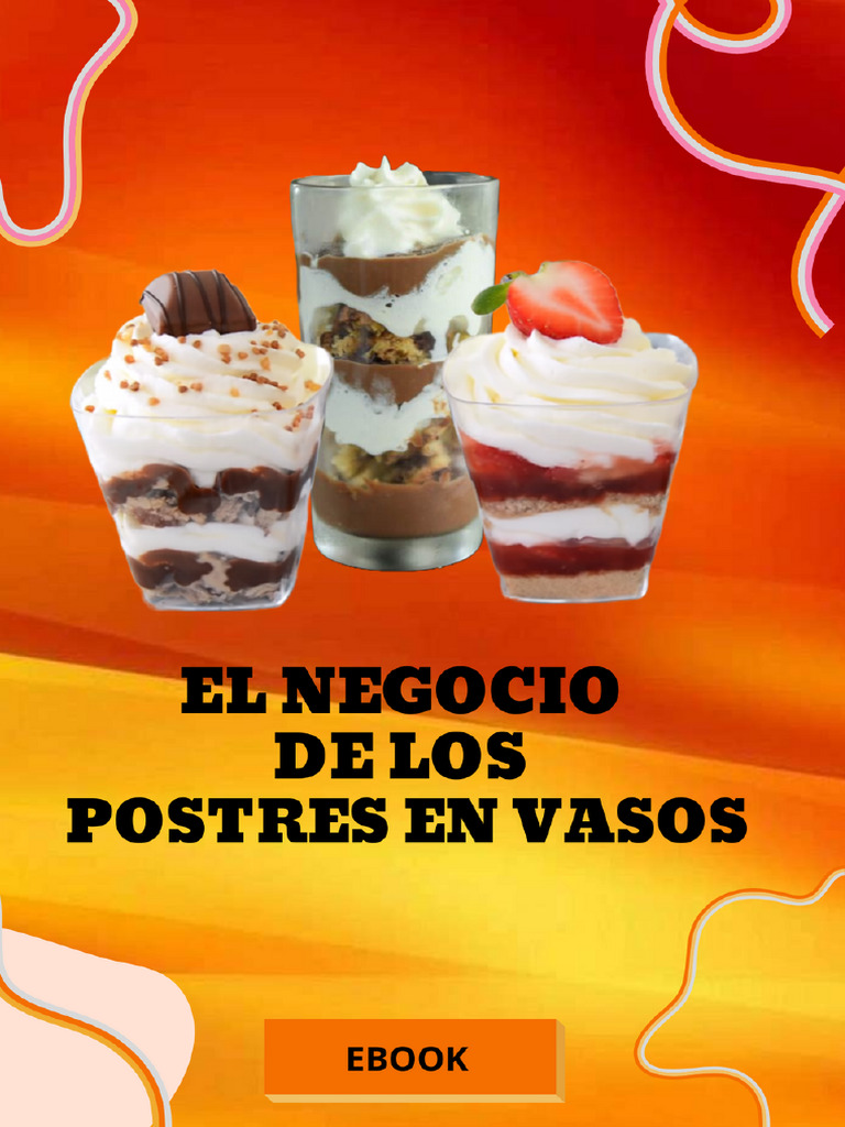 Recetas de Postres en Vasos para Vender | PDF | Crema | Postres