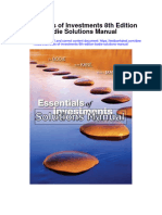 Essentials of Investments 8th Edition Bodie Solutions Manual