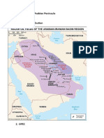 Oil in Arabian Peninsula