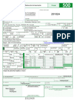 Declaracion de Importacion Amor Cristalina