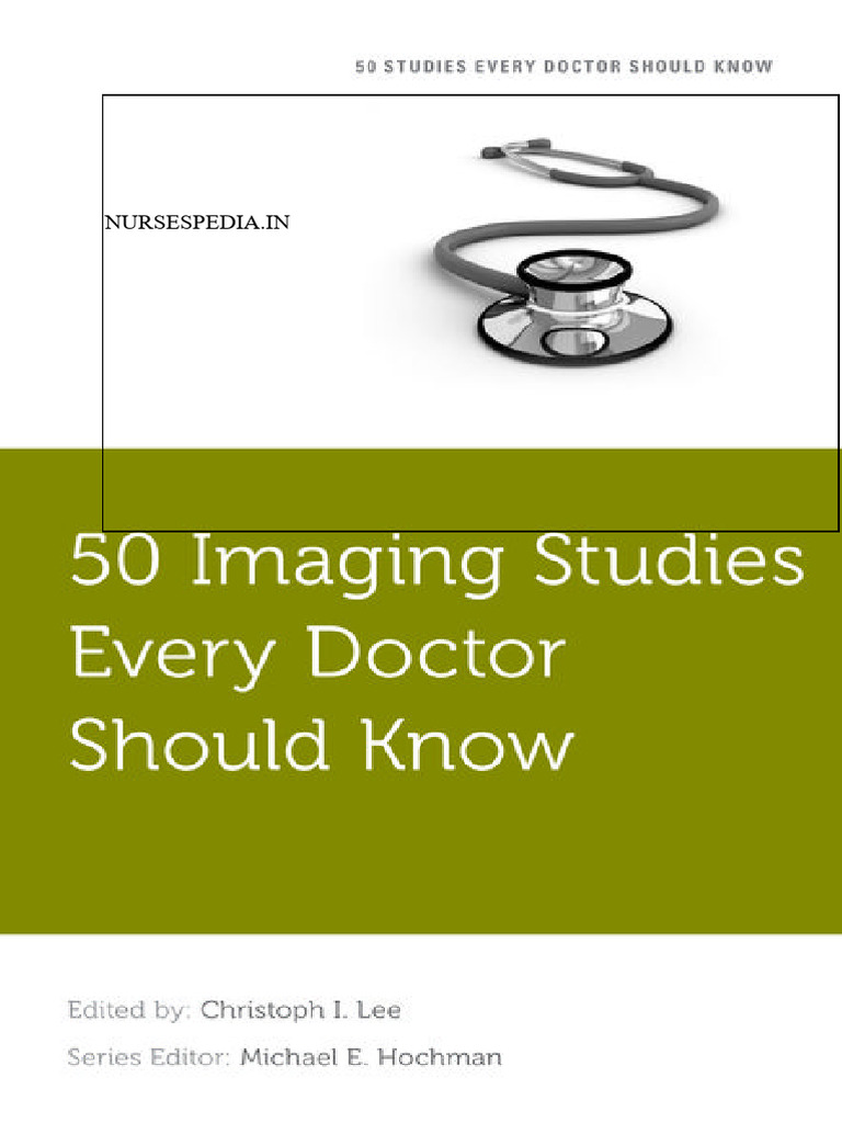 50 Imaging Studies Every Doctor Should Know PDF Ct Scan Stroke