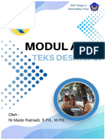 Modul Ajar Bahasa Indonesia - Teks Deskripsi - Fase D