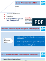 Importance of MEAL in Project Development and Management