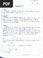 Class 12 Physics Electricity Experiment