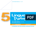 Português - 5º Ano - Caderno de Revisões Gramaticais