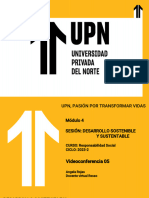 UPN - S5 M4 VC5 - D. Sustentable y D. Sostenible - Angela Rojas