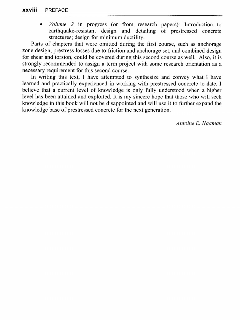 Prestressed concrete visual data 7