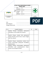 Daftar Tilik IDENTITAS RAWAT INAP 2020