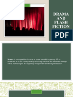 Drama and Flash Fiction