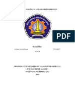 Laporan Praktikum Analisis Desain Jaringan