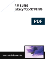Samsung Galaxy Tab s7 Fe User Manual