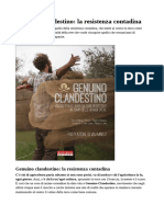 Genuino Clandestino - La Resistenza Contadina