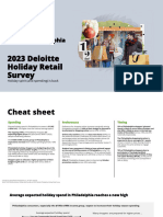 2023 Deloitte Holiday Retail Survey - Philadelphia