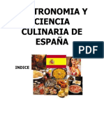 Gastronomia y Ciencia Culinaria de España