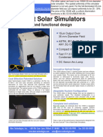 Low Cost Solar Simulators 2015