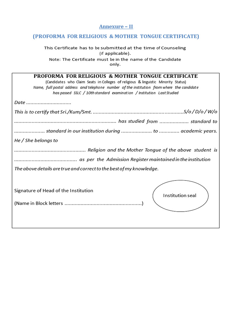 proforma-for-religious-mother-tongue-certificate-1-pdf
