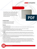 DS K2600T Series Access Controller - Datasheet - V1.0 - 20220919