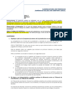 Competencia Dentro de La Jurisdicción en Materia Laboral