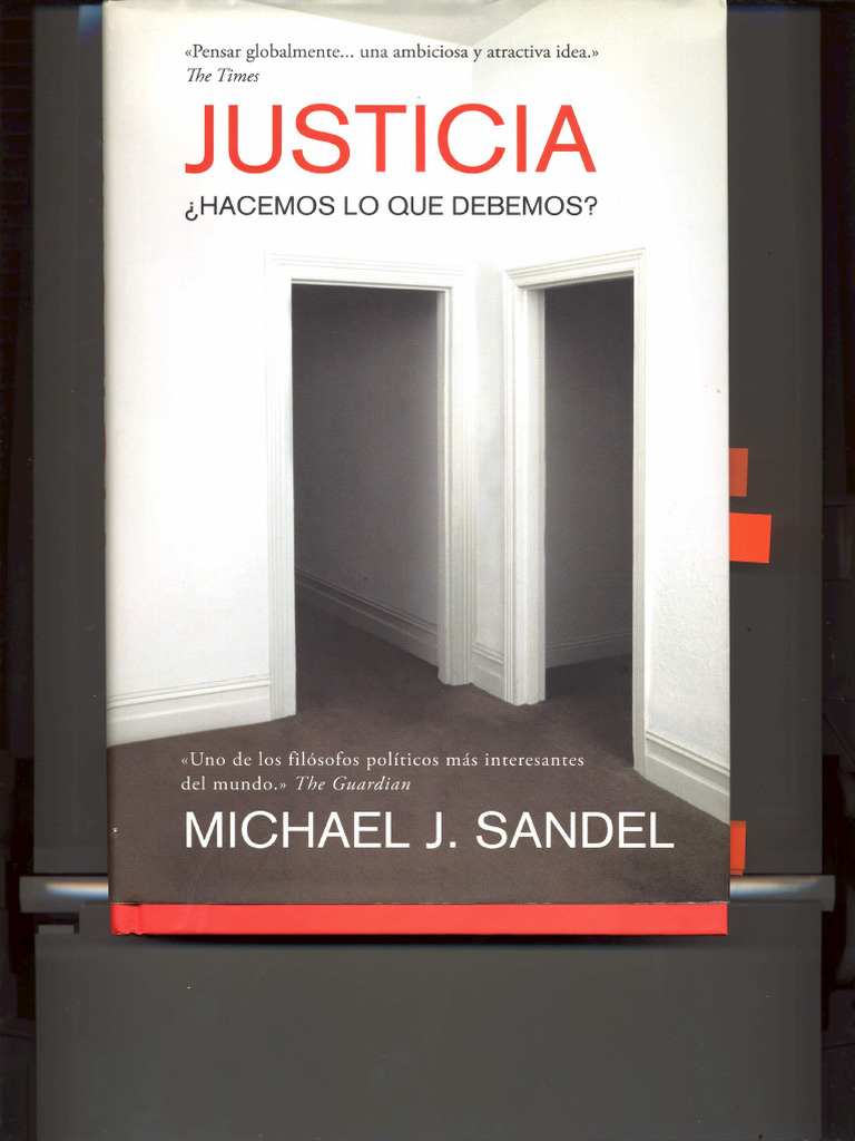 Libro Justicia Hacemos Lo Que Debemos | PDF