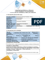 Guia de actividades y rubrica de evaluacion - Fase 4 - Diagnostico participativo contextualizado e Informe Psicologico