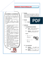 Ejercicios de Números Racionales para Quinto de Secundaria