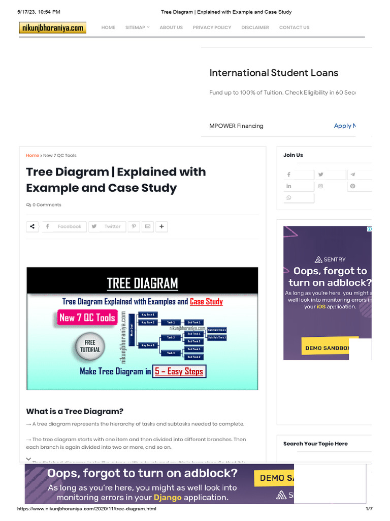3 Tree Diagram - Explained With Example and Case Study | PDF | Six ...