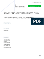 IC Sample Nonprofit Business Plan Outline 10928 - PDF