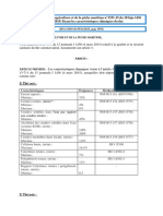 Caractéristiques Exigences Méthode D'analyses: (BO N°6410 Du 05/11/2015, Page 3876)