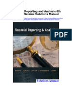 Financial Reporting and Analysis 6th Edition Revsine Solutions Manual