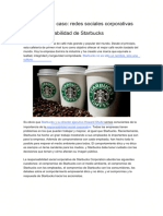 Corporate Social Responsibility of Starbucks