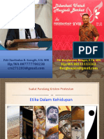 Etika Untuk Kehidupan Genap 2019