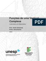 2023 FVC Mat Apostila FVC Andre-Amarante Anna-Karina Unesp-Ifsp 2023