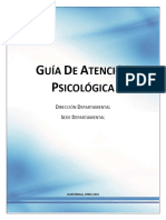 Guía de Atencion Psicológica 2016