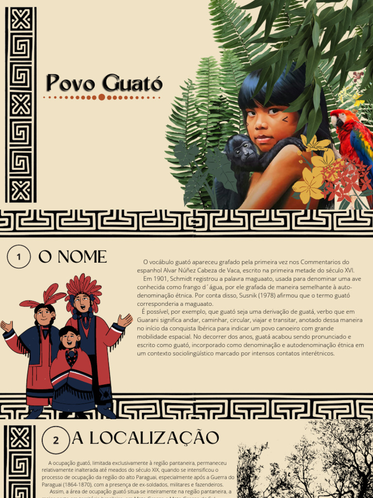 Povo Guató PDF Povos indígenas das Américas Povos indígenas