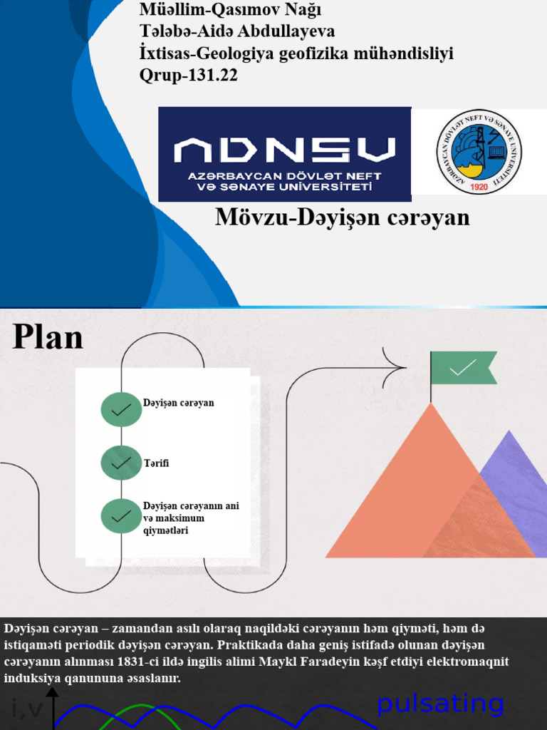 Dəyişən Cərəyan | PDF