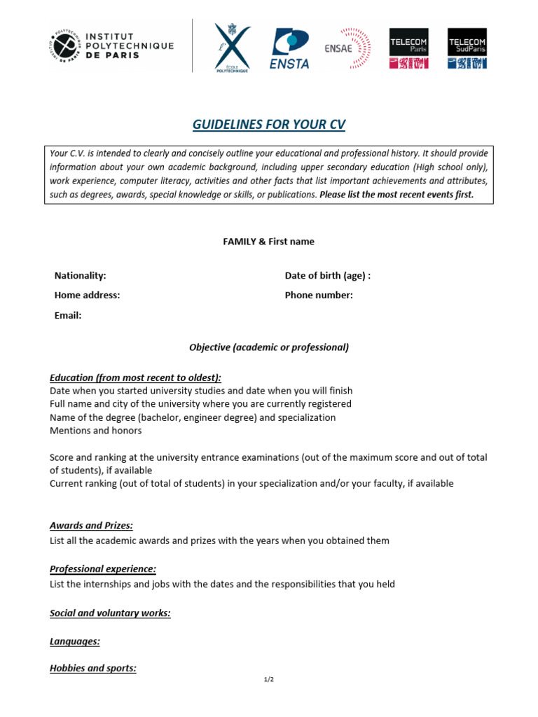 Rédaction de CV 2024: Guide Pratique | PDF | Niveaux d'enseignement